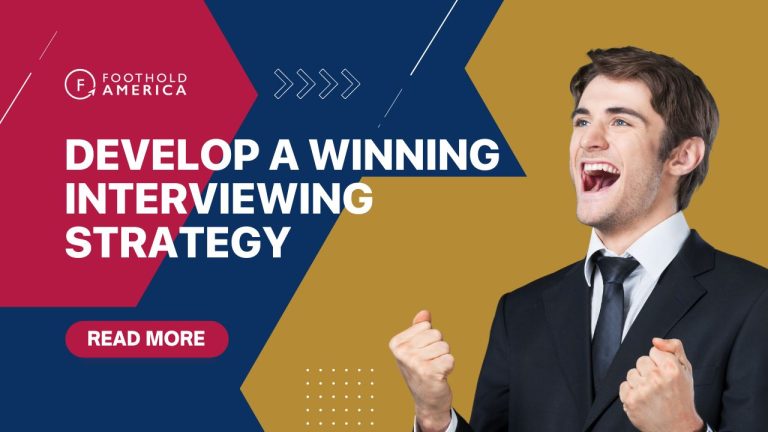 Man celebrating job interview tips promotion