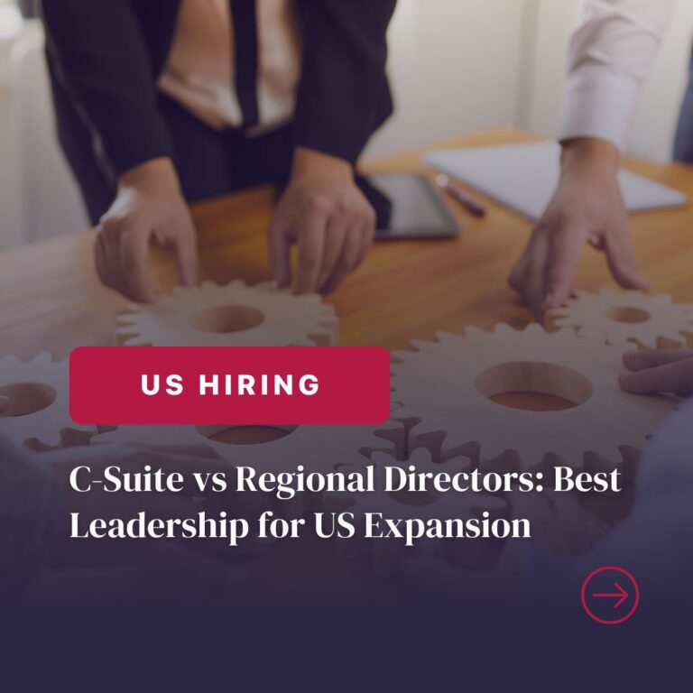 C-Suite vs Regional Directors