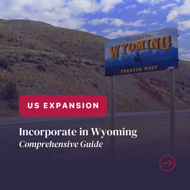 Incorporate in Wyoming