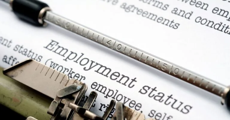Lettres d'emploi aux États-Unis