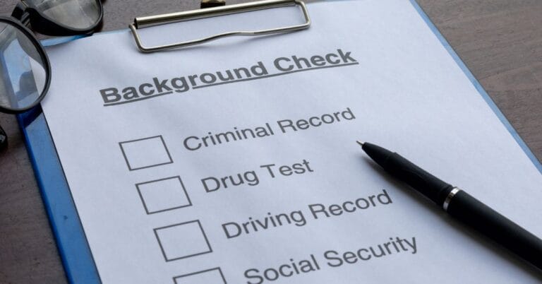 background reference checks