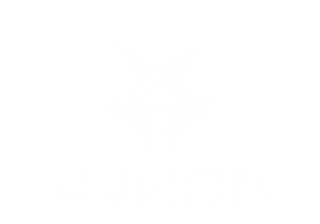 Ergos logo with geometric fox head design