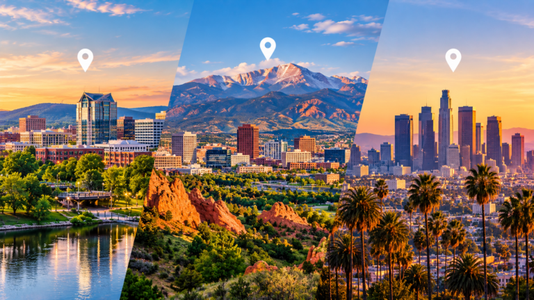 three cities, one scenic choice